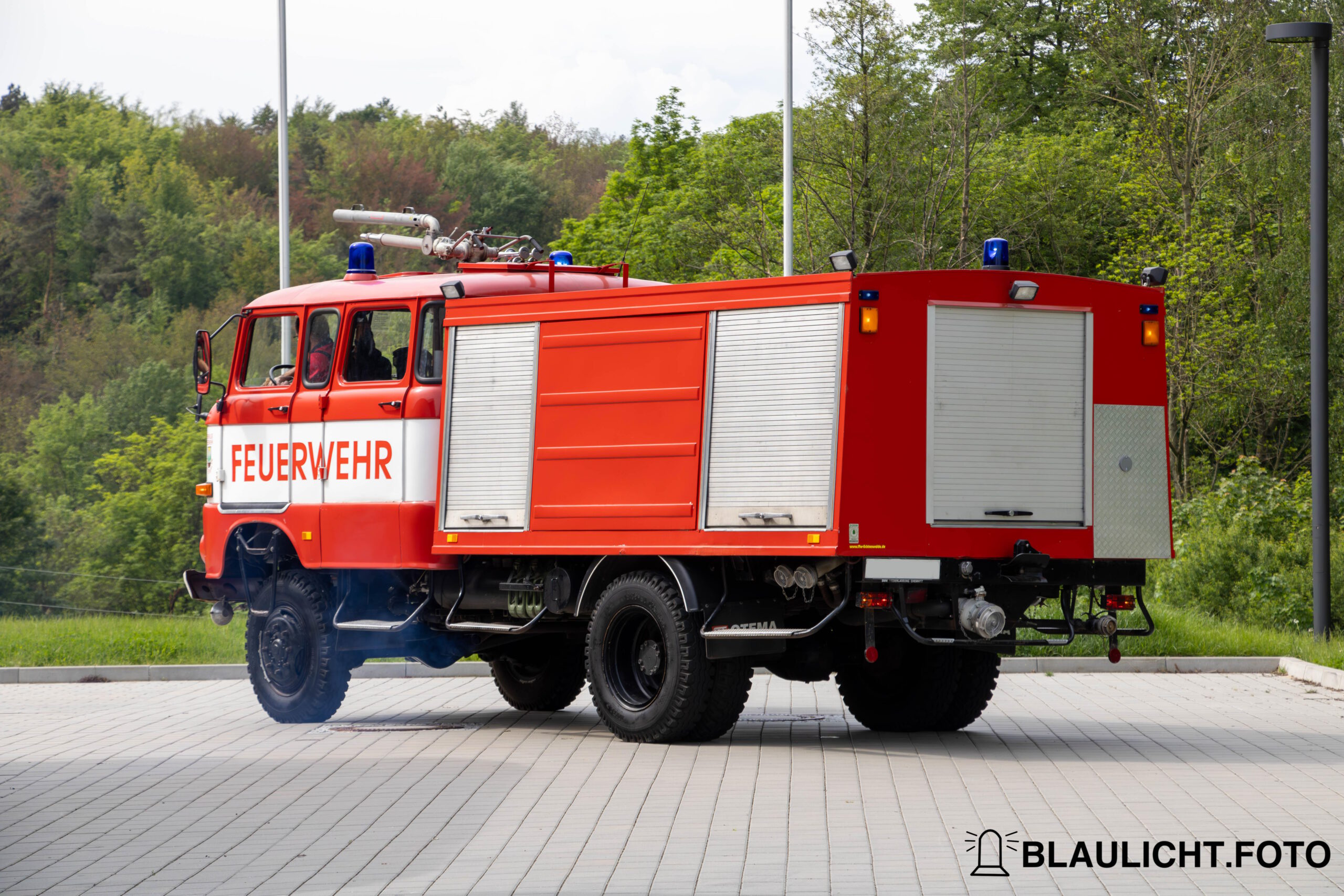 Das TLF der FF Lichtenwalde von Hinten