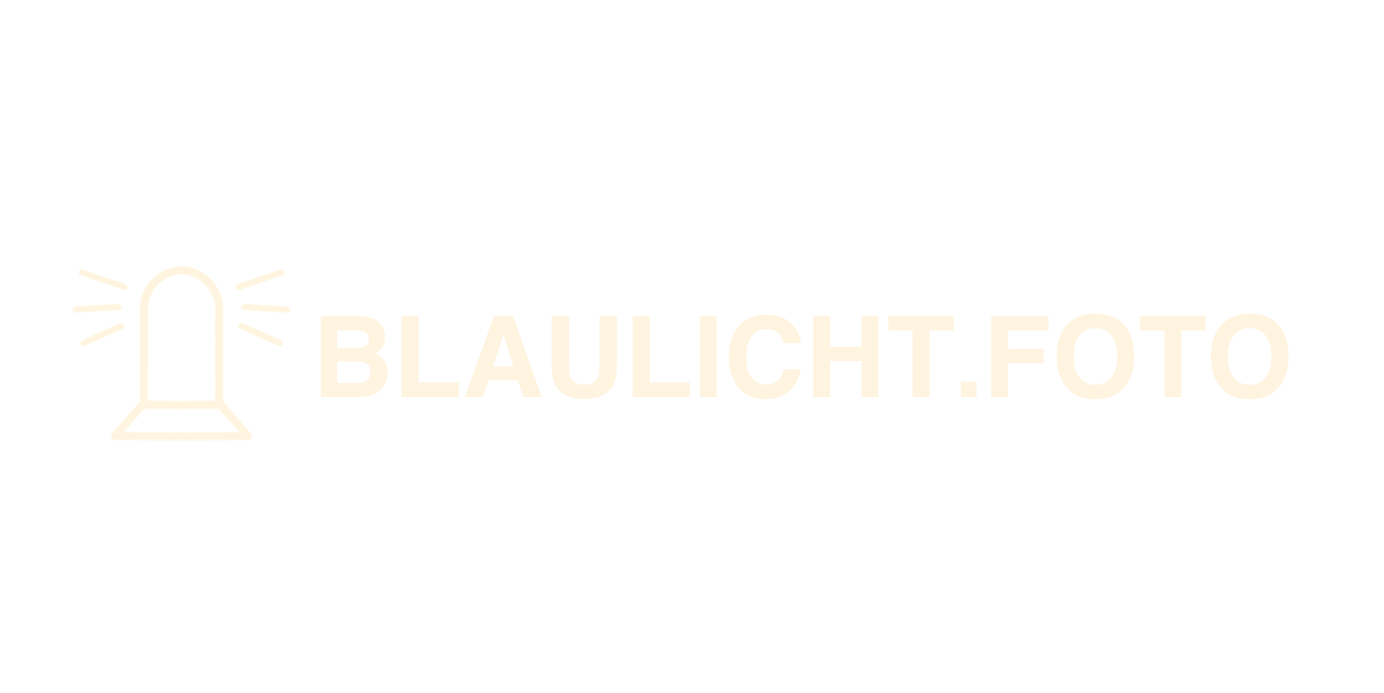 Blaulicht.Foto Logo